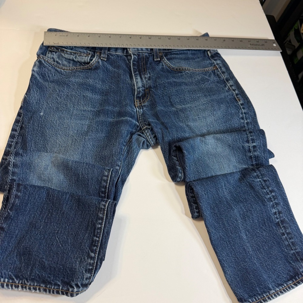Vtg J.Crew Men's Style 1913 Jeans 34x30 (Tag 34x32) Handmade in Canada Normcore